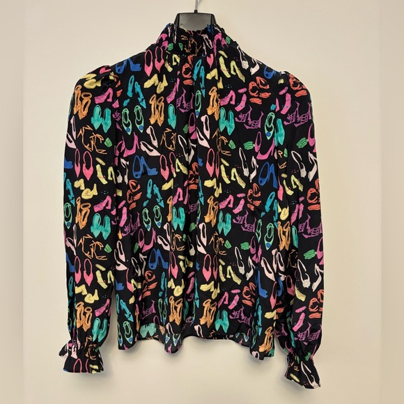 NWT Tucker 100% Silk "Stella Top" - Picture 1 of 5